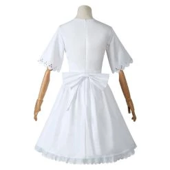 New Cosplaysky Spy Family Anya Forger Cosplay Costume White Dress Halloween Carnival Suit