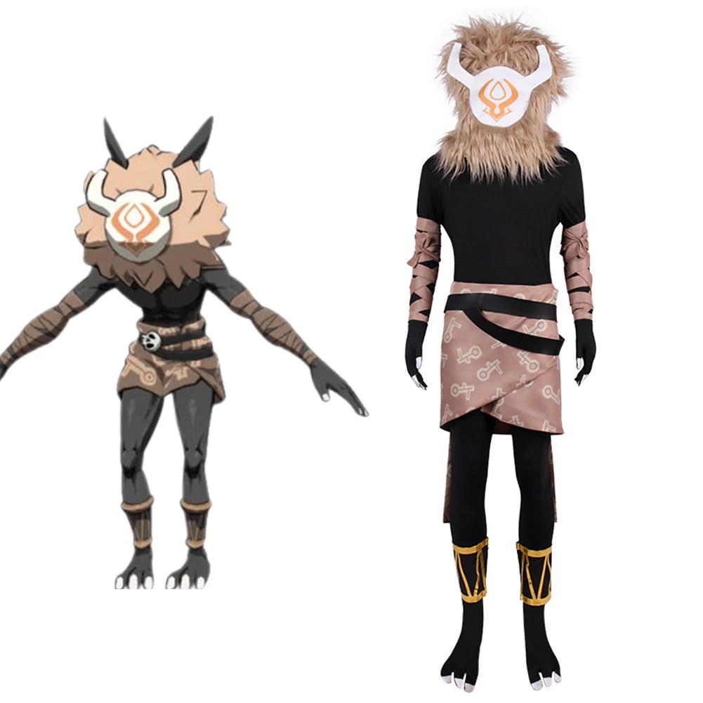 INSWEAR Genshin Impact Hilichurls Cosplay Costume Outfits Halloween Carnival Suit 3 INSWEAR Genshin Impact Hilichurls Cosplay Costume Outfits Halloween Carnival Suit
