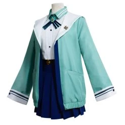 NewCosplay New Arrivals Genshin Impact Sucrose JK Uniform Cosplay Costume Outfits Halloween Carnival Suit