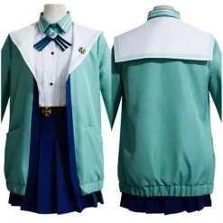 NewCosplay New Arrivals Genshin Impact Sucrose JK Uniform Cosplay Costume Outfits Halloween Carnival Suit