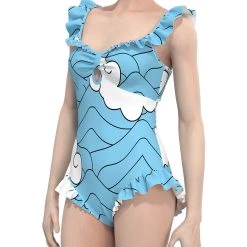 NewCosplay New Arrivals Demon Slayer Kamado Tanjirou Cosplay Costume Swimsuit Outfits