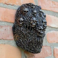 New Cosplaysky New Arrivals Alloy Skeleton Mask Cosplay Helmet Halloween Party Costume Props