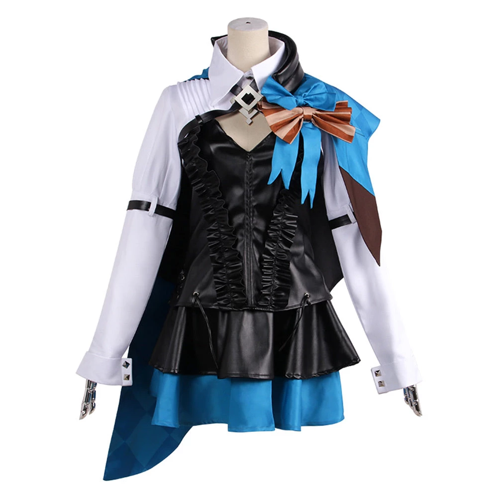 NewCosplay Genshin Impact Lynette Cosplay Costume Outfits Halloween Carnival Suit New Arrivals 4 NewCosplay Genshin Impact Lynette Cosplay Costume Outfits Halloween Carnival Suit New Arrivals