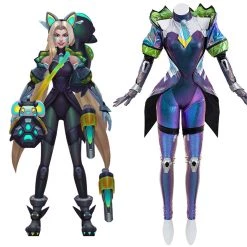 Fandombuy LoL Jinx Cosplay Costume Outfits Halloween Carnival Suit
