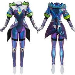 Fandombuy LoL Jinx Cosplay Costume Outfits Halloween Carnival Suit