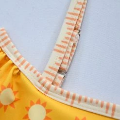 Fandomsky Kids Children Encanto Dolores Swimwear Cosplay Costume Swimwear Dress Outfits 14 Fandomsky Kids Children Encanto Dolores Swimwear Cosplay Costume Swimwear Dress Outfits