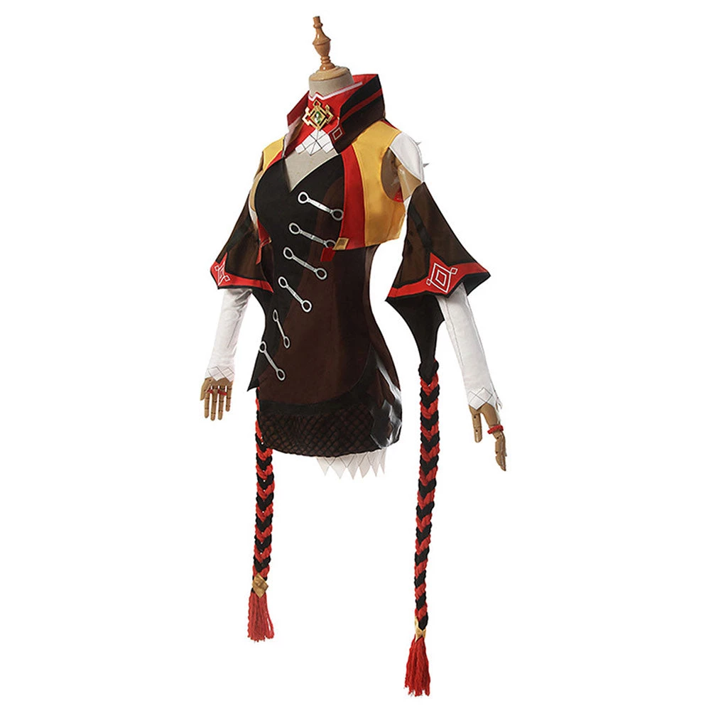 NewCosplay Game Genshin Impact Xinyan Dress Outfits Halloween Carnival Suit Cosplay Costume 5 NewCosplay Game Genshin Impact Xinyan Dress Outfits Halloween Carnival Suit Cosplay Costume