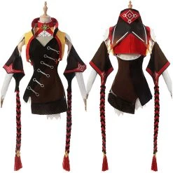 NewCosplay Game Genshin Impact Xinyan Dress Outfits Halloween Carnival Suit Cosplay Costume 13 NewCosplay Game Genshin Impact Xinyan Dress Outfits Halloween Carnival Suit Cosplay Costume