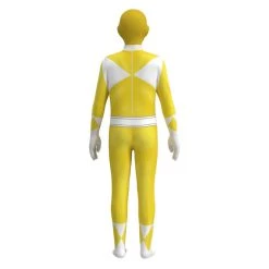 Fansholiday New Arrivals Kids Mighty Morphin Power Rangers Trini Cosplay Costume Halloween Carnival Suit