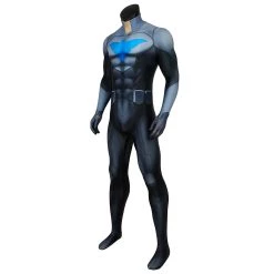 NewCosplay Batman Dick Grayson Nightwing Cosplay Costume Jumpsuit Outfits Halloween Carnival Suit New Arrivals
