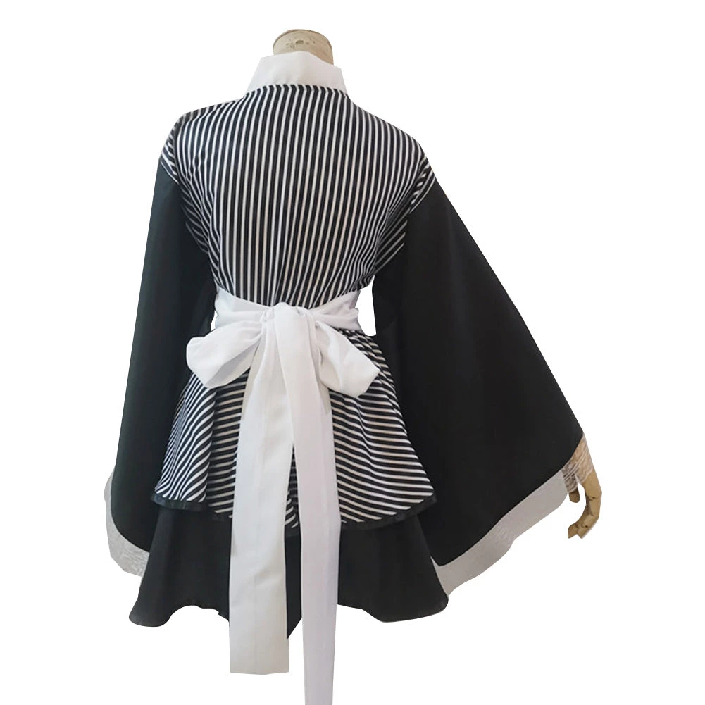 INSWEAR The Nightmare Before Christmas Jack Skellington Lolita Dress Cosplay Costume Outfits Halloween Carnival Suit 5 INSWEAR The Nightmare Before Christmas Jack Skellington Lolita Dress Cosplay Costume Outfits Halloween Carnival Suit