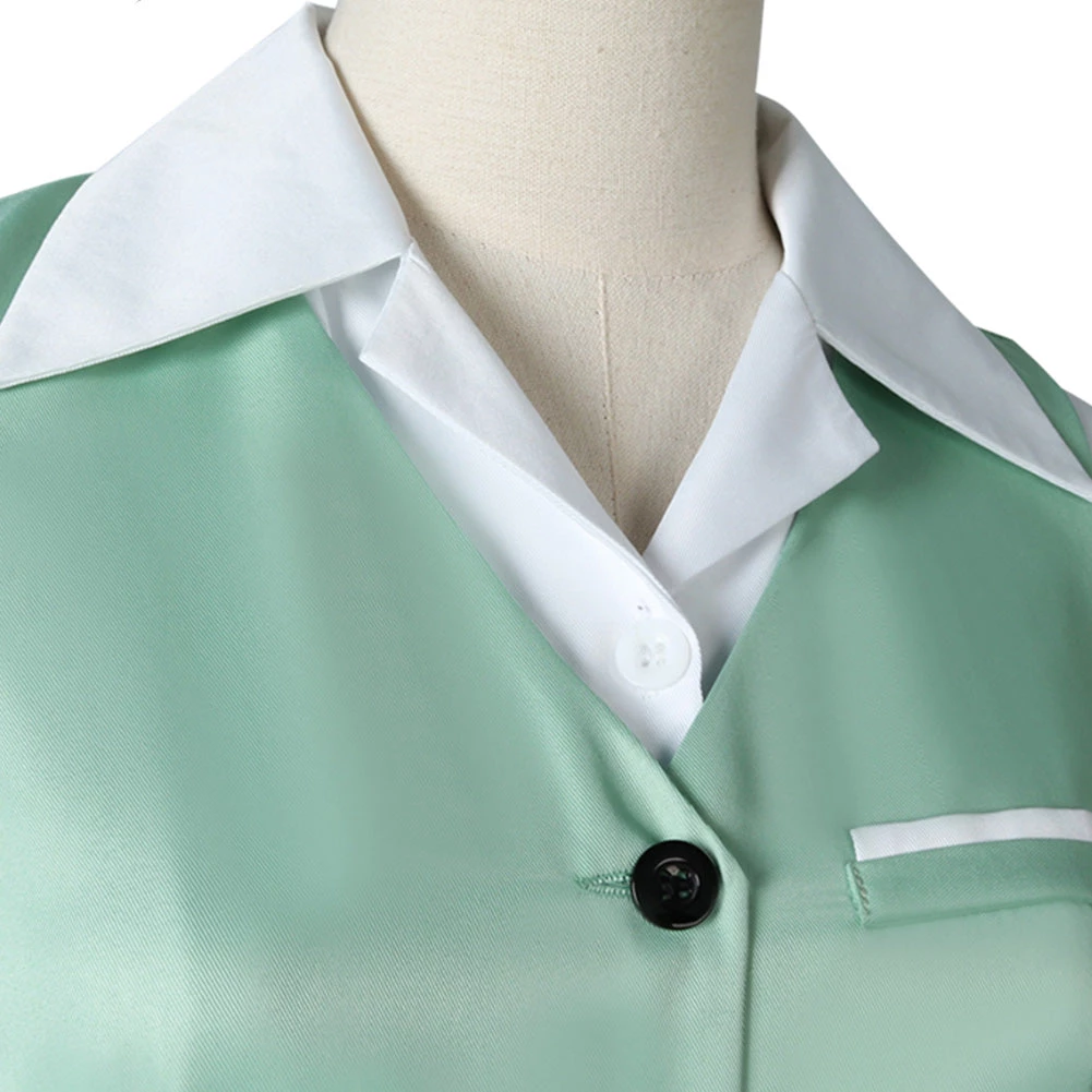 NewCossky SPY×FAMILY Yor Forger Green Suit Cosplay Costume Accessories Outfits Halloween Carnival Suit New Arrivals 7 NewCossky SPY×FAMILY Yor Forger Green Suit Cosplay Costume Accessories Outfits Halloween Carnival Suit New Arrivals