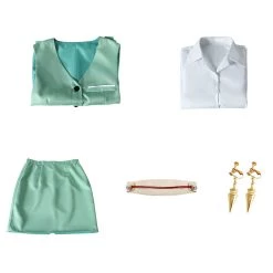 NewCossky SPY×FAMILY Yor Forger Green Suit Cosplay Costume Accessories Outfits Halloween Carnival Suit New Arrivals 15 NewCossky SPY×FAMILY Yor Forger Green Suit Cosplay Costume Accessories Outfits Halloween Carnival Suit New Arrivals