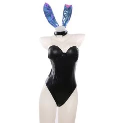 NewCosplay New Arrivals League Of Legends LOL KDA Agony‘s Embrace Evelynn Bunny Girl Jumpsuit Outfits Halloween Carnival Suit Cosplay Costume