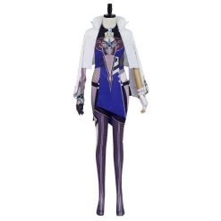 NewCosplay New Arrivals Genshin Impact Yelan Cosplay Costume Outfits Halloween Carnival Suit