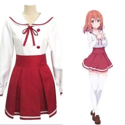 Cosplaygift New Arrivals Rent A Girlfriend Sakurasawa Sumi Cosplay Costume Women Dress Outfits Halloween Carnival Suits