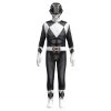 Cossky Kids Mighty Morphin Power Rangers Zack Cosplay Costume Halloween Carnival Suit New Arrivals