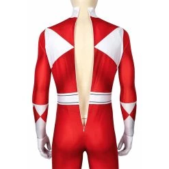 NewCosplay Mighty Morphin Power Rangers Geki Cosplay Costume Jumpsuit Mask Outfits