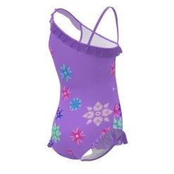 NewCosplay Kids Encanto Isabela Cosplay Costume Swimwear Outfits Halloween Carnival Suit