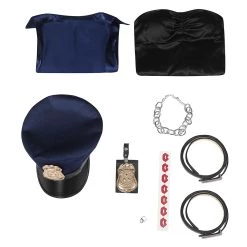 NewCosplay New Arrivals My Dress-Up Darling Kitagawa Marin Cosplay Costume Policewoman Uniform Dress Outfits Halloween Carnival Suit 11 NewCosplay New Arrivals My Dress-Up Darling Kitagawa Marin Cosplay Costume Policewoman Uniform Dress Outfits Halloween Carnival Suit