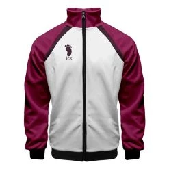 Fandombuy Anime Haikyuu!! Cosplay Jacket Shiratoizawa Academy Volleyball Club Sportswear Costumes Coat