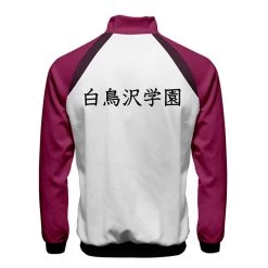 Fandombuy Anime Haikyuu!! Cosplay Jacket Shiratoizawa Academy Volleyball Club Sportswear Costumes Coat