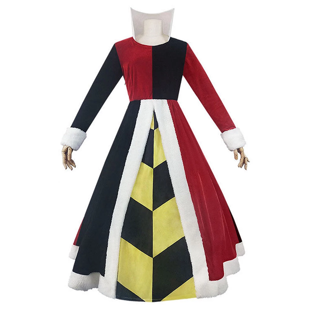 Cossky New Arrivals Alice In Wonderland Queen Of Hearts Cosplay Costume Dress Outfits Halloween Carnival Suit 3 Cossky New Arrivals Alice In Wonderland Queen Of Hearts Cosplay Costume Dress Outfits Halloween Carnival Suit