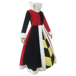 Cossky New Arrivals Alice In Wonderland Queen Of Hearts Cosplay Costume Dress Outfits Halloween Carnival Suit 10 Cossky New Arrivals Alice In Wonderland Queen Of Hearts Cosplay Costume Dress Outfits Halloween Carnival Suit