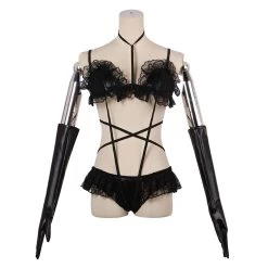 NewCosplay New Arrivals My Dress-Up Darling Kitagawa Marin Black Lobelia Cosplay Costume Outfits