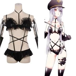 NewCosplay New Arrivals My Dress-Up Darling Kitagawa Marin Black Lobelia Cosplay Costume Outfits