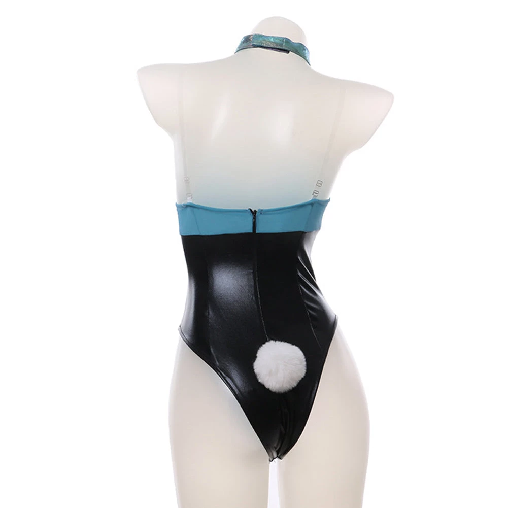 NewCosplay League Of Legends LOL KDA Groups Akali The Rogue Assassin Bunny Girl Jumpsuit Outfits Halloween Carnival Suit Cosplay Costume New Arrivals 6 NewCosplay League Of Legends LOL KDA Groups Akali The Rogue Assassin Bunny Girl Jumpsuit Outfits Halloween Carnival Suit Cosplay Costume New Arrivals