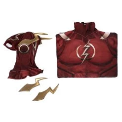 NewCosplay The Flash Cosplay Costume Jumpsuit Outfits Halloween Carnival Suit
