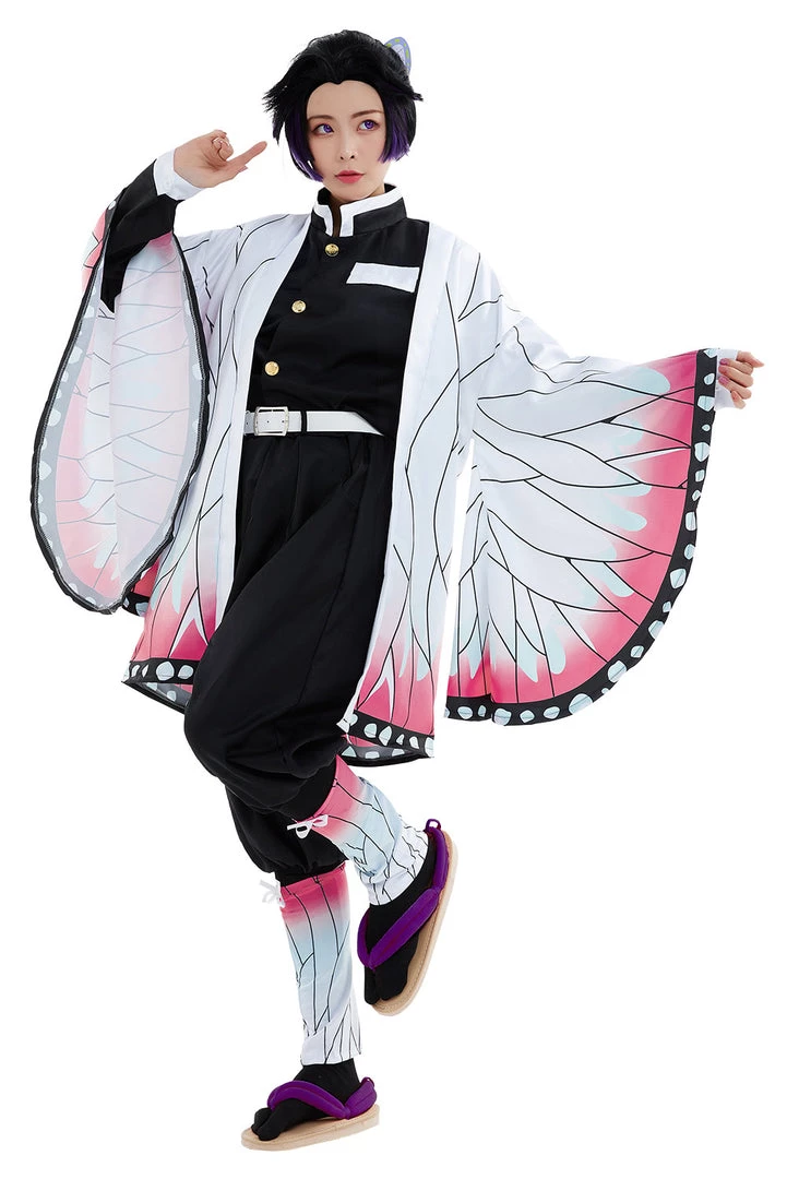 NewCosplay New Arrivals Demon Slayer Kochou Shinobu Halloween Cosplay Costume 3 NewCosplay New Arrivals Demon Slayer Kochou Shinobu Halloween Cosplay Costume