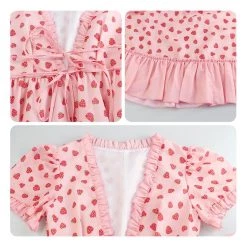 Fansholiday SPY×FAMILY Yor Forger Strawberry Dress Cosplay Costume Outfits New Arrivals