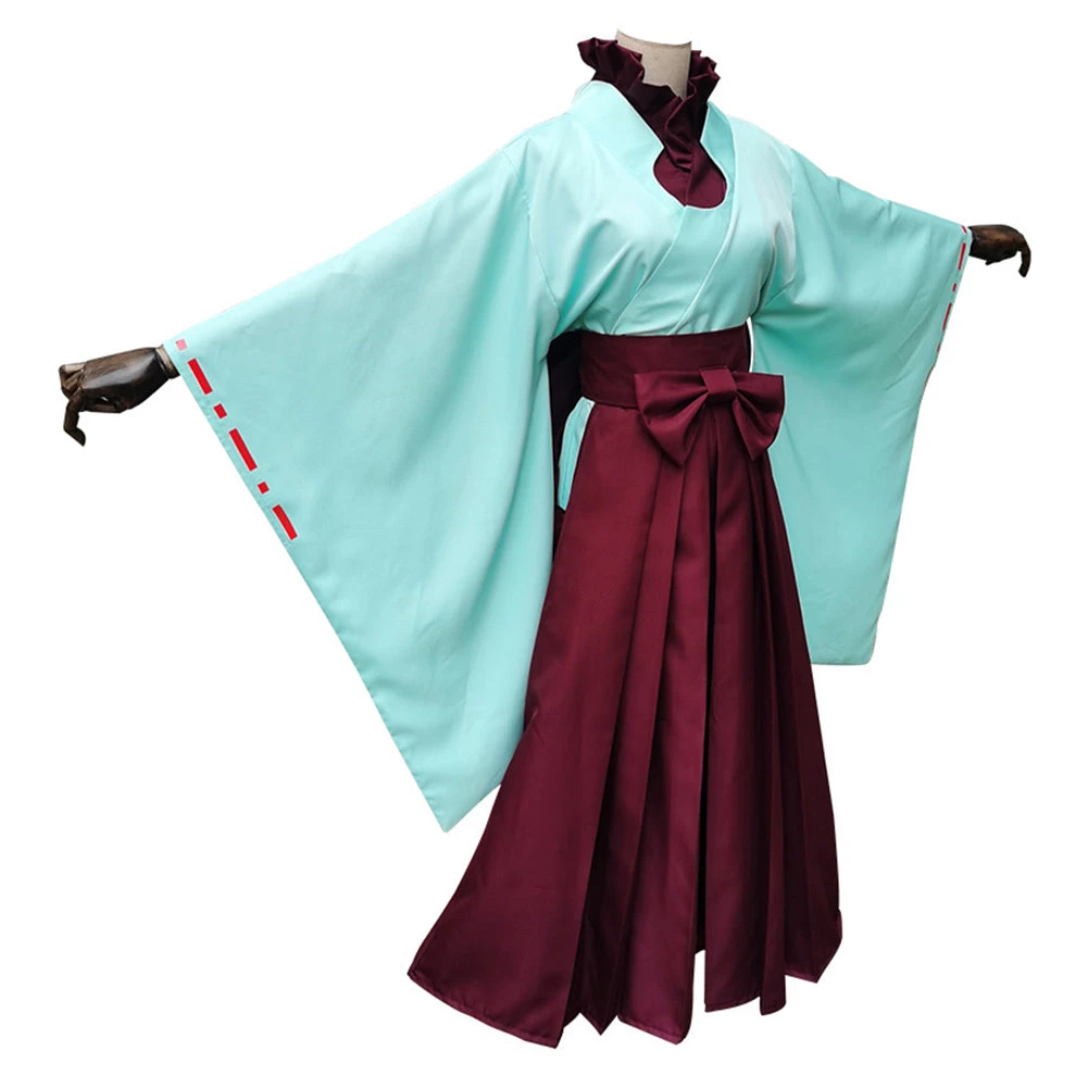 NewCosplay Jibaku Shounen Hanako Kun Toilet-Bound Hanako-kun Akane Aoi Halloween Women Haori Kimono Dress Cosplay Costume New Arrivals 4 NewCosplay Jibaku Shounen Hanako Kun Toilet-Bound Hanako-kun Akane Aoi Halloween Women Haori Kimono Dress Cosplay Costume New Arrivals
