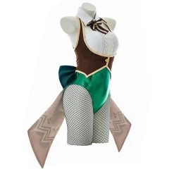 NewCosplay Genshin Impact Venti Barbatos Cosplay Costume Bunny Girls Jumpsuit Outfits Halloween Carnival Suit 9 NewCosplay Genshin Impact Venti Barbatos Cosplay Costume Bunny Girls Jumpsuit Outfits Halloween Carnival Suit