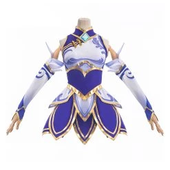 Fansholiday LoL Luxanna Cosplay Costume Accessories Full Set Outfits Halloween Carnival Suit 12 Fansholiday LoL Luxanna Cosplay Costume Accessories Full Set Outfits Halloween Carnival Suit