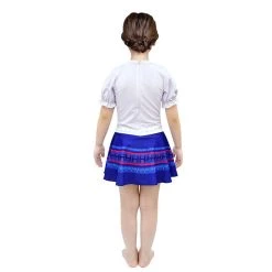 NewCosplay Kids Girls Encanto Luisa Swimsuit Jumpsuit Hat Outfits Halloween Carnival Suit 11 NewCosplay Kids Girls Encanto Luisa Swimsuit Jumpsuit Hat Outfits Halloween Carnival Suit