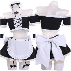 New Cosplaysky DATE A LIVE Nia Honjou Maid Cosplay Costume Dress Outfits Halloween Carnival Suit New Arrivals 8 New Cosplaysky DATE A LIVE Nia Honjou Maid Cosplay Costume Dress Outfits Halloween Carnival Suit New Arrivals