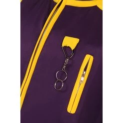 NewCosplay New Arrivals JoJo‘s Bizarre Adventure Kujo Jotaro Zip Up Halloween Carnival Suit Cosplay Costume