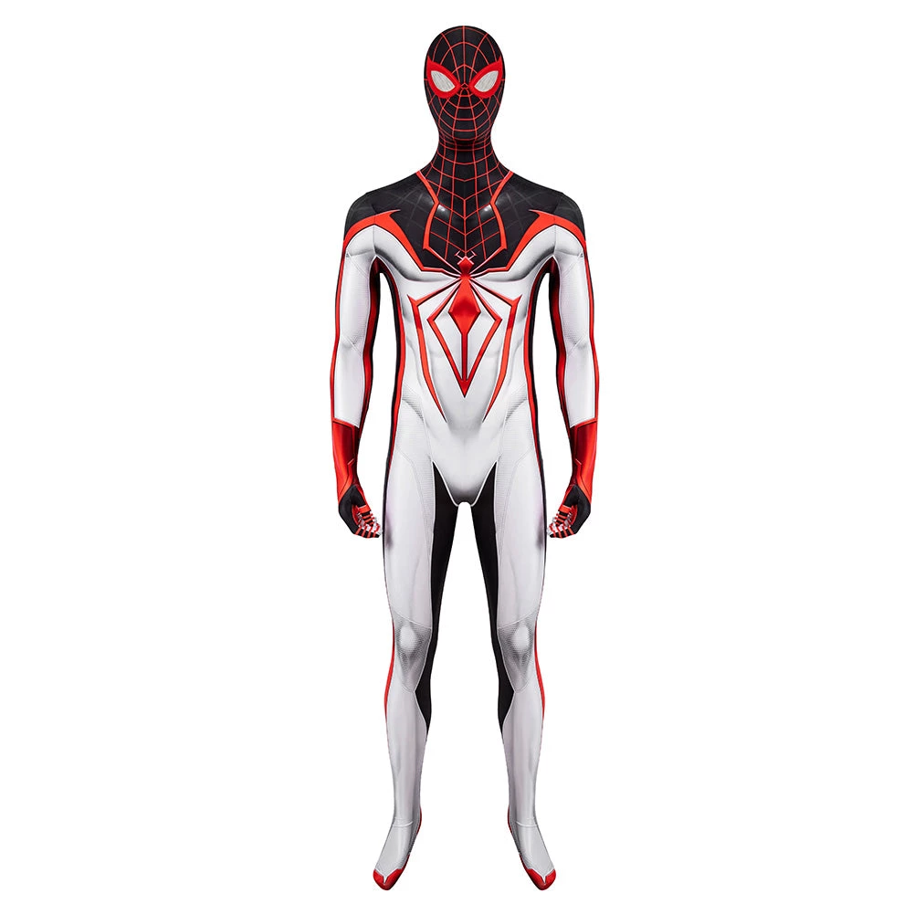 NewCosplay Spider-Man: Miles Morales T.R.A.C.K. Battle Jumpsuit Halloween Carnival Suit Cosplay Costume New Arrivals 3 NewCosplay Spider-Man: Miles Morales T.R.A.C.K. Battle Jumpsuit Halloween Carnival Suit Cosplay Costume New Arrivals