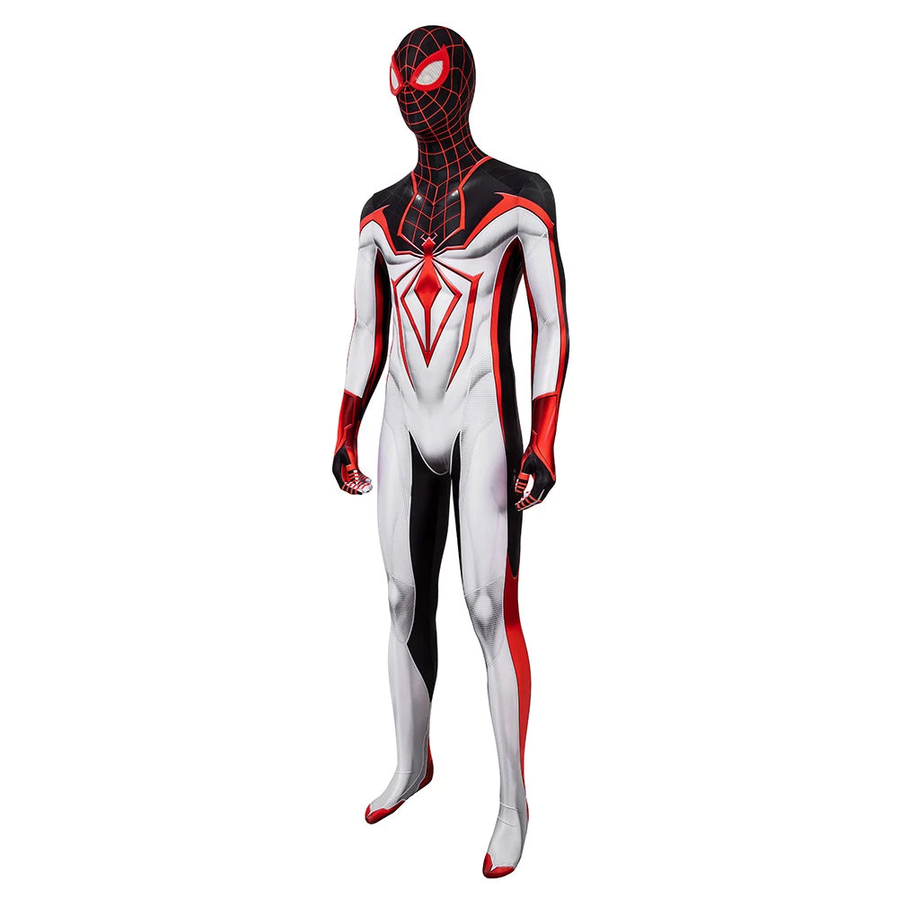 NewCosplay Spider-Man: Miles Morales T.R.A.C.K. Battle Jumpsuit Halloween Carnival Suit Cosplay Costume New Arrivals 4 NewCosplay Spider-Man: Miles Morales T.R.A.C.K. Battle Jumpsuit Halloween Carnival Suit Cosplay Costume New Arrivals
