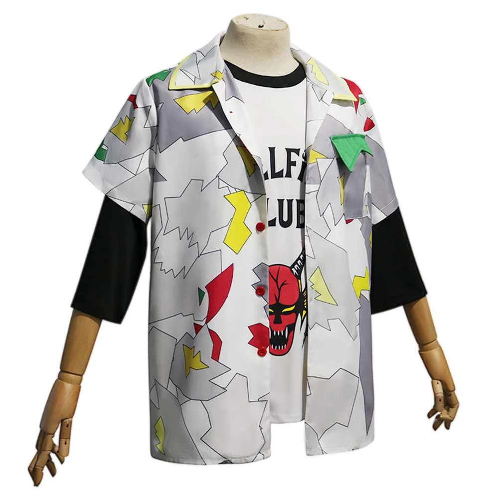 Fandombuy Stranger Things 4 Dustin Henderson Cosplay Costume Outfits New Arrivals 4 Fandombuy Stranger Things 4 Dustin Henderson Cosplay Costume Outfits New Arrivals