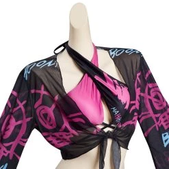 League Of Legends LoL Jinx Original Designers Top And Shorts Swimming Suit - Cossky® New Arrivals