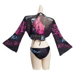 League Of Legends LoL Jinx Original Designers Top And Shorts Swimming Suit - Cossky® New Arrivals