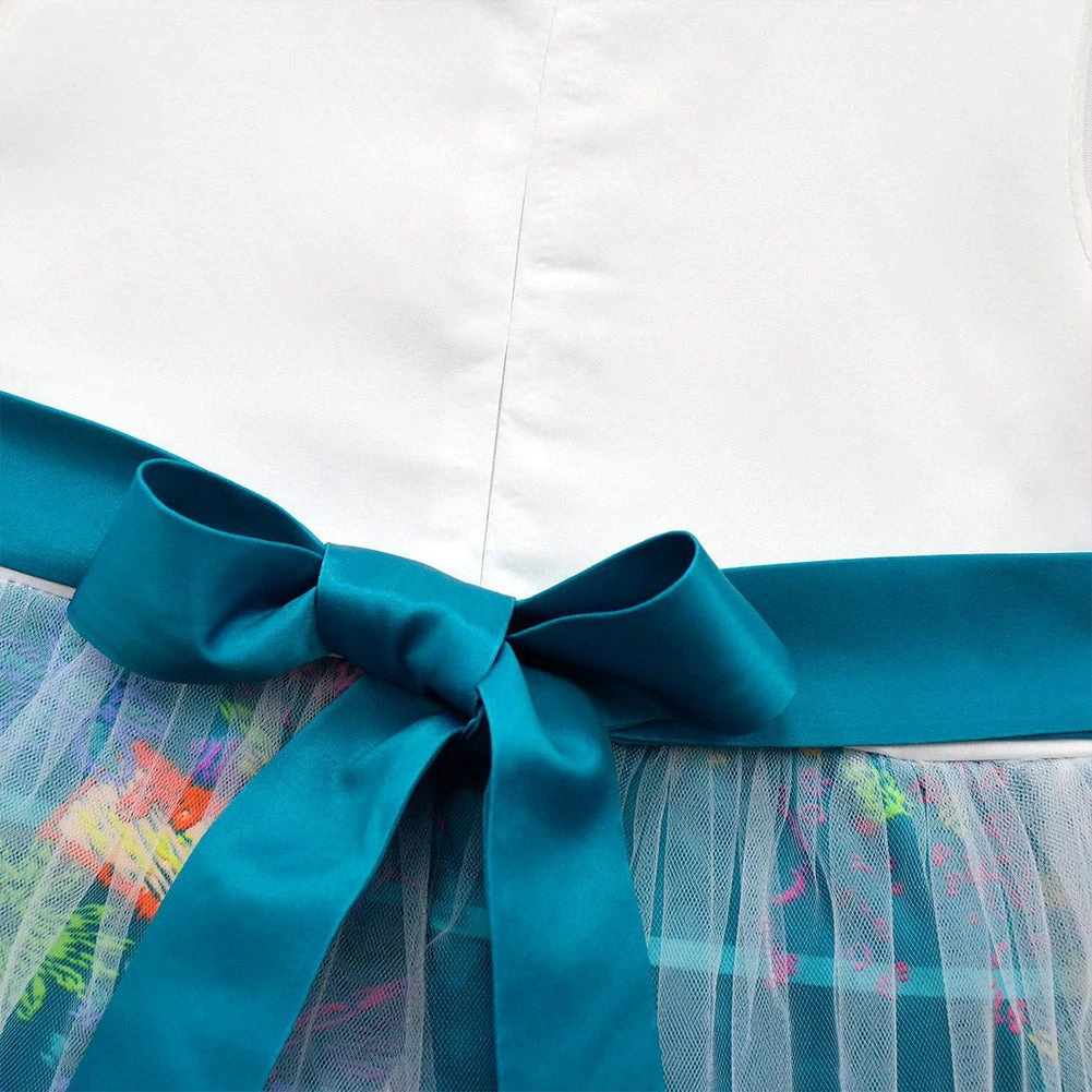 INSWEAR Kids Girls Encanto Mirabel Madrigal Tutu Summer Sleeveless Dress 7 INSWEAR Kids Girls Encanto Mirabel Madrigal Tutu Summer Sleeveless Dress