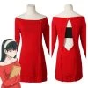 Cossky SPY×FAMILY Yor Forger Cosplay Costume Sweater Outfits Halloween Carnival Suit New Arrivals 1 Cossky SPY×FAMILY Yor Forger Cosplay Costume Sweater Outfits Halloween Carnival Suit New Arrivals