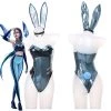 NewCosplay New Arrivals League Of Legends LOL KDA Groups Kaisa Daughter Of The Void Bunny Girl Cosplay Costume 2 NewCosplay New Arrivals League Of Legends LOL KDA Groups Kaisa Daughter Of The Void Bunny Girl Cosplay Costume