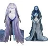 INSWEAR Corpse Bride Emily Cosplay Costume Dress Outfits Halloween Carnival Suit 2 INSWEAR Corpse Bride Emily Cosplay Costume Dress Outfits Halloween Carnival Suit