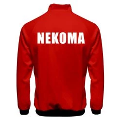 Fandombuy Anime Haikyuu!! Cosplay Jacket Nekoma High School Volleyball Club Sportswear Costumes Coat